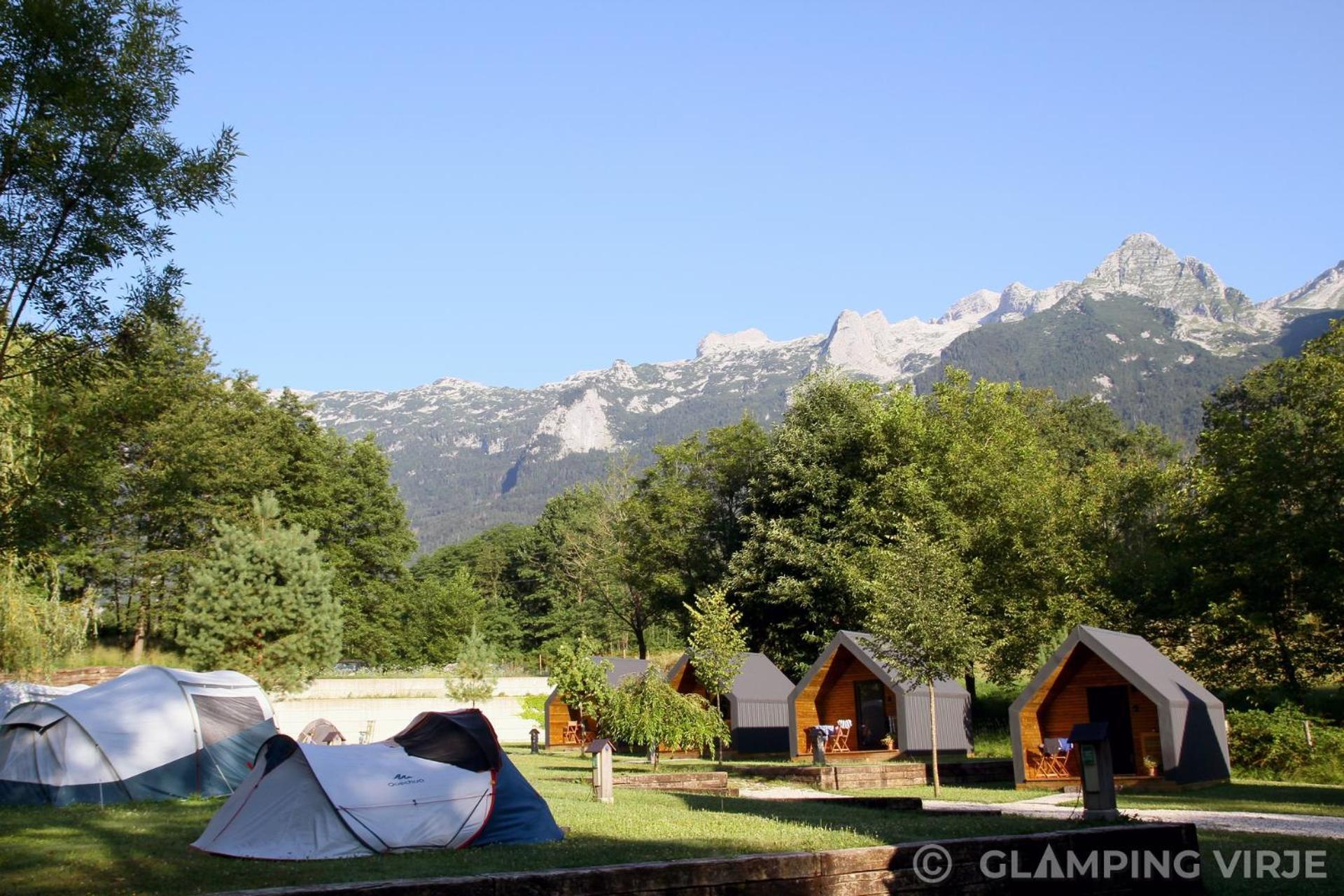 Hotel Glamping Virje Bovec Exterior foto