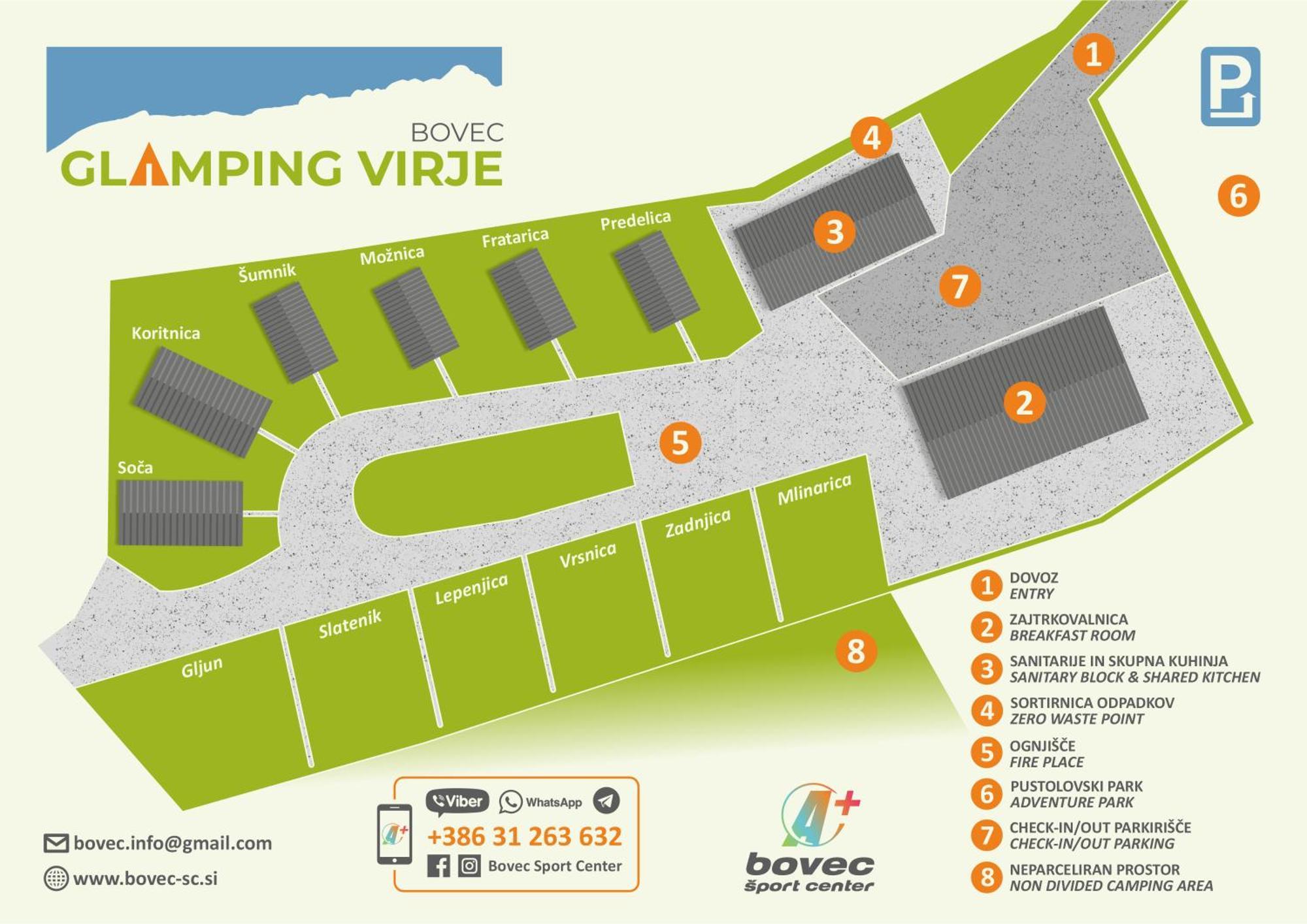 Hotel Glamping Virje Bovec Exterior foto